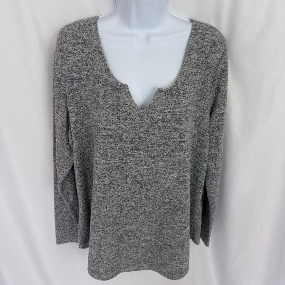 Maurices 24/7 Sparkly Long Sleeve Top Size XXL
